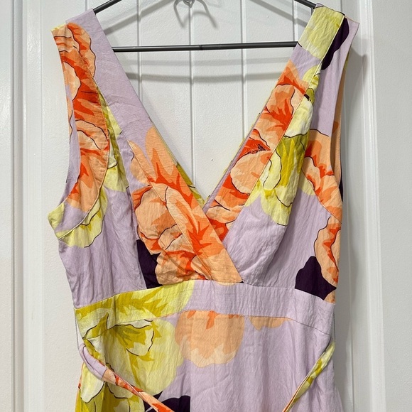 NWT Anthropologie Floral Wrap Maxi dress by Maeve - Picture 6 of 13